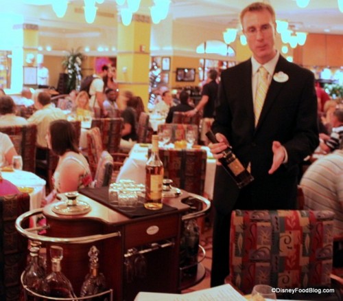 Cognac Cart at the Grand Floridian Citricos