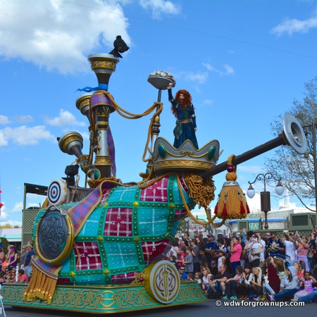 Spunky Merida Celebrates In Highland Style