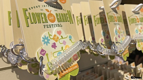 Scented gift cards available at Epcot Flower & Garden Festival