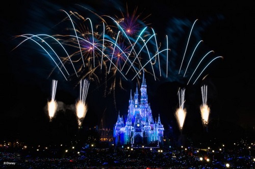 Watch the Magic Kingdom's fireworks live online tonight