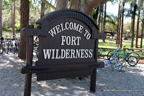 Fort Wilderness Sign