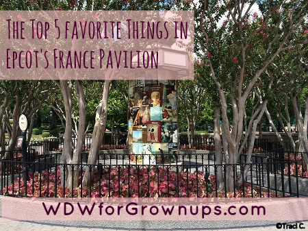 What do you love about Epcot's France pavilion?