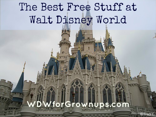 Yes, you can get free stuff at Disney World!