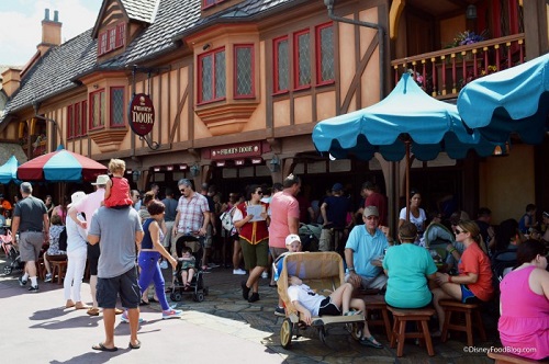 A crowded seating area at The Friar's Nook