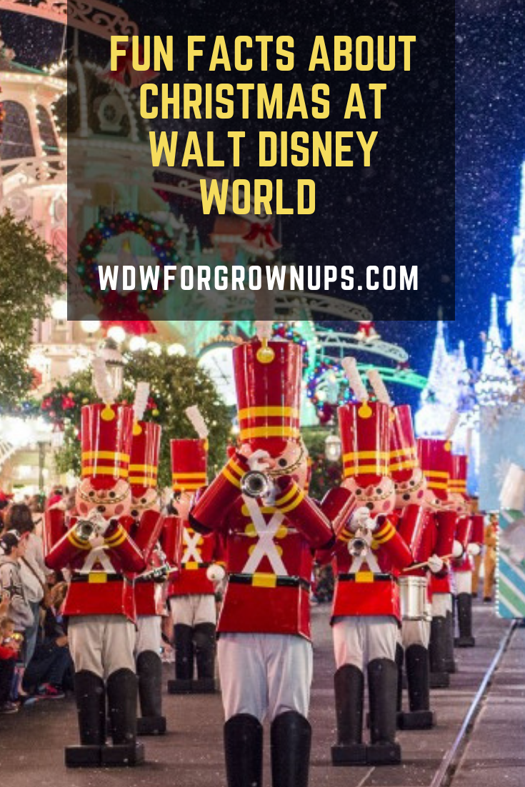 Fun Facts About Christmastime At Walt Disney World