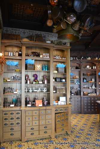 The Interior Is Reminiscent Of An Apothecary Shop
