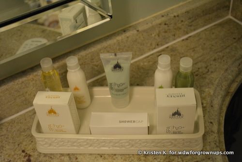 H2O+ Grand Floridian Products In The Bathroom