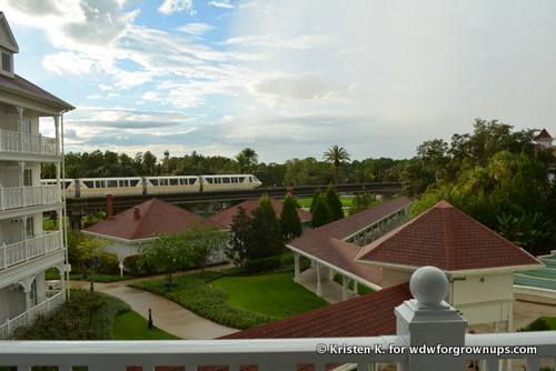 Room With A Monorail View Always Make Me Happy