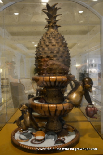 A Magnificent Chocolate Display Piece Welcomes You