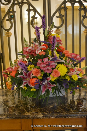 Fresh Flowers Fills The Lobby With Sweet Smells
