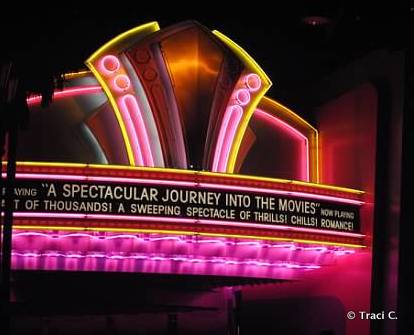 Great Movie Ride Marquee