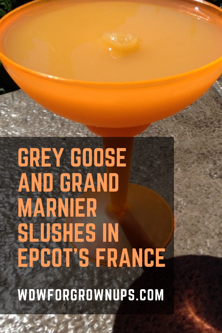 Grey Goose and Grand Marnier Slushes in France