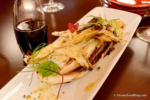 Grilled Treviso appetizer