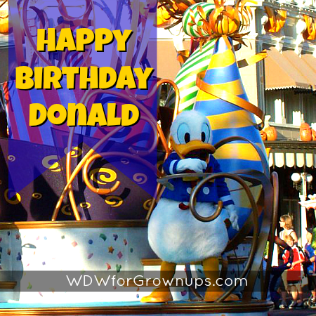 Happy 81st Birthday Donald Duck