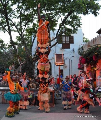 Harambe Village Acrobats!