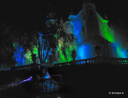 Haunted Mansion During Mickey's Not So Scary Halloween Party