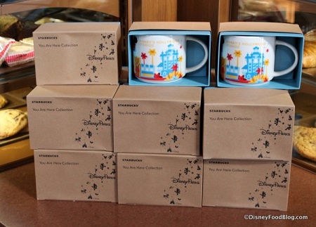 Starbucks 'You Are Here' mugs for the Studios
