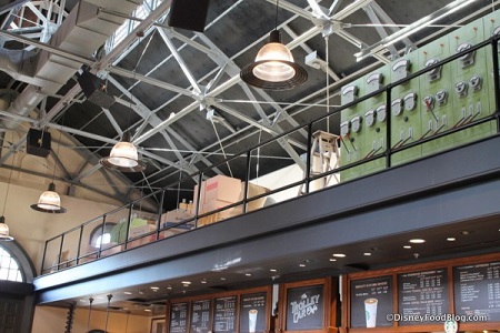 Inside the Trolley Car Cafe