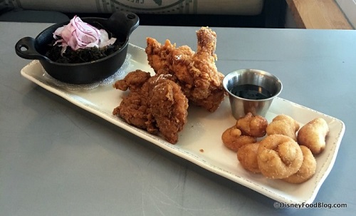 Fried Chicken and Doughnuts from Homecoming Florida Kitchen at Disney Springs