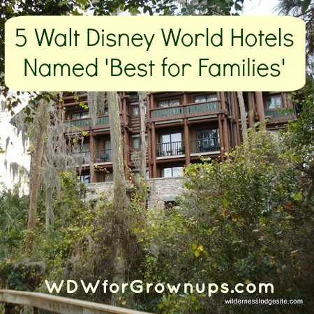 Disney's Wilderness Lodge named as a 'best for families' hotel
