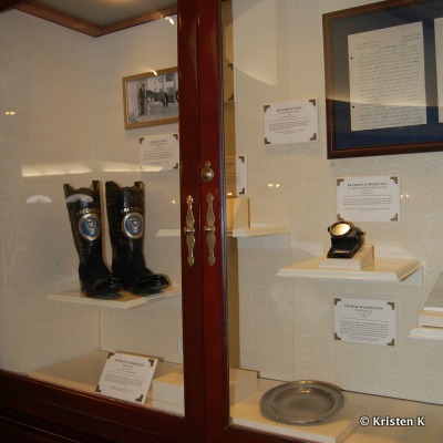 Case with George W. Bush's Boots