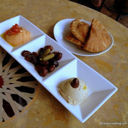 Hummus small plate at Spice Road Table
