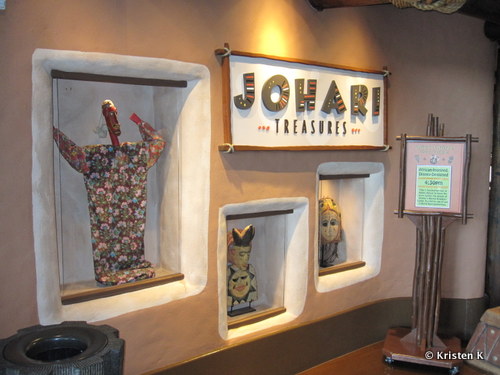 Masks and Shirt in the Kidani Display