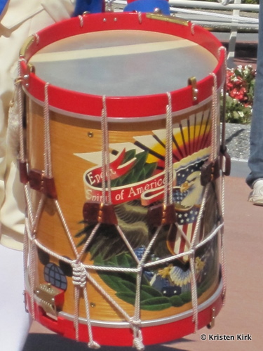 Detail of Spirit of America Rope Tension Drum