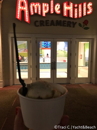 Ice cream at Ample Hills Creamery on Disney's Boardwalk