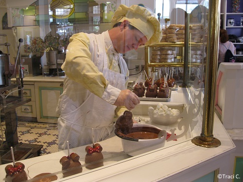 Sweet treats being made on Main Street