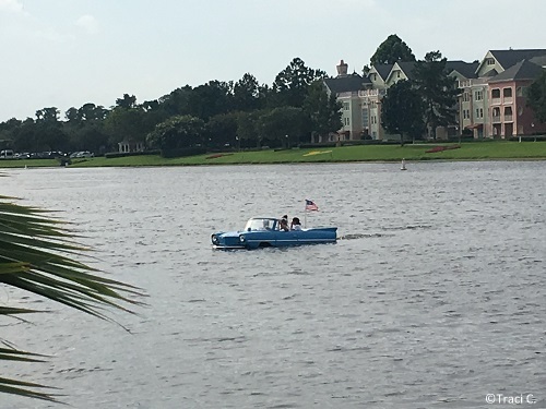 Take a cruise in an Amphicar!