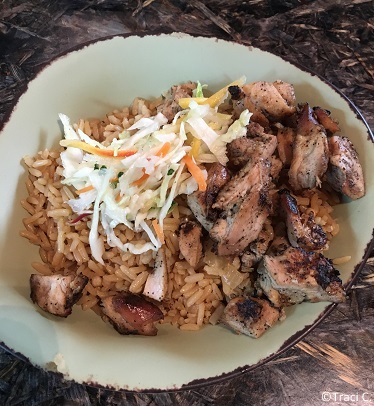 Chicken bowl at Satu'li Canteen