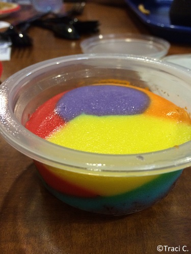 Tie Dye Cheesecake from Everything Pop