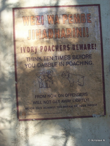 Fair Warning To Poachers