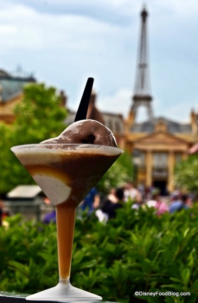 Ice Cream Martini In Epcot's France