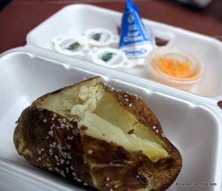 Baked Potatoes are great for lunch or a snack!