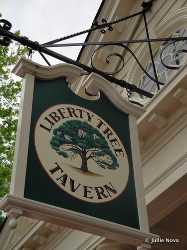 Liberty Tree Tavern Sign