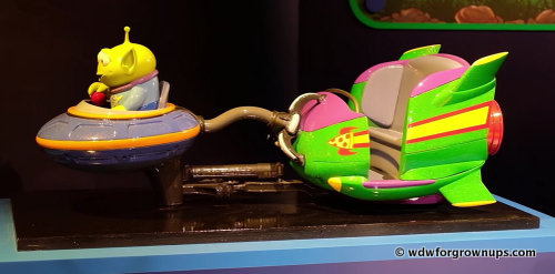 Alien Swirling Saucers Vehicle Model