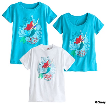 'The Little Mermaid'25th anniversary T-shirt