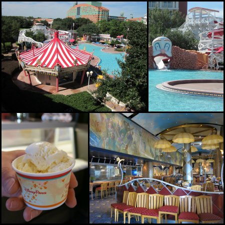 Luna Park Pool, Flying Fish Cafe, and Seashore Sweets