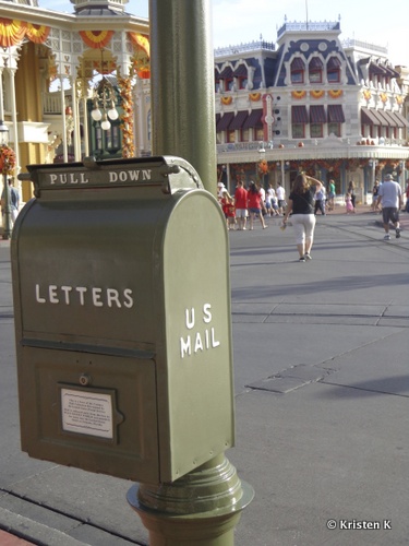 Turn of the Century Mail Box on Main Street USA