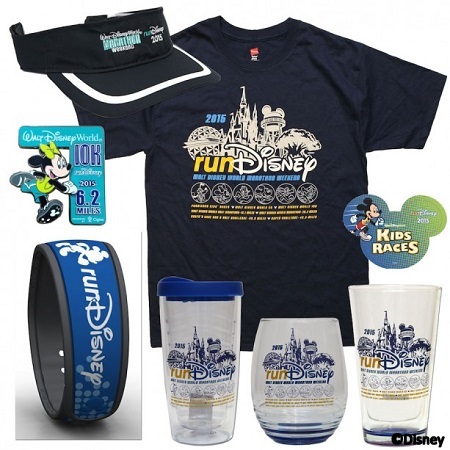 Merchandise for the 2015 Walt Disney World Marathon