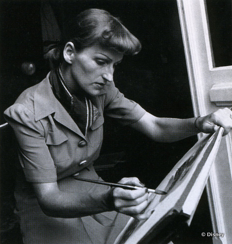 Mary Blair at Work in the Disney Studios