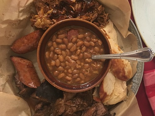 Four Types Of Meat and Cowboy Beans