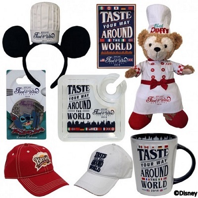 2014 Epcot Food and Wine Festival merchandise