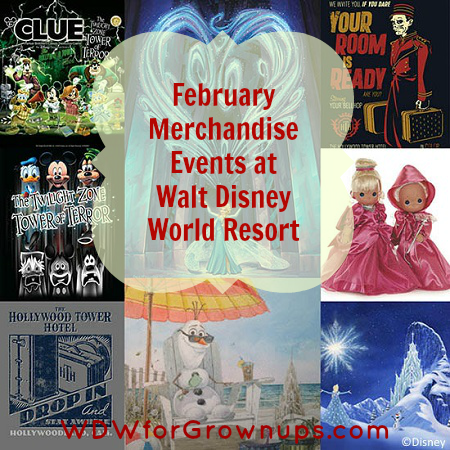 Special merchandise events planned for February at WDW
