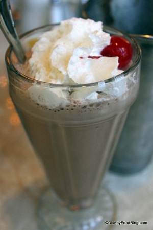 You can't go wrong with a classic milkshake