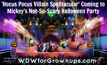 New show to debut at Mickey's Not-So-Scary Halloween Party!