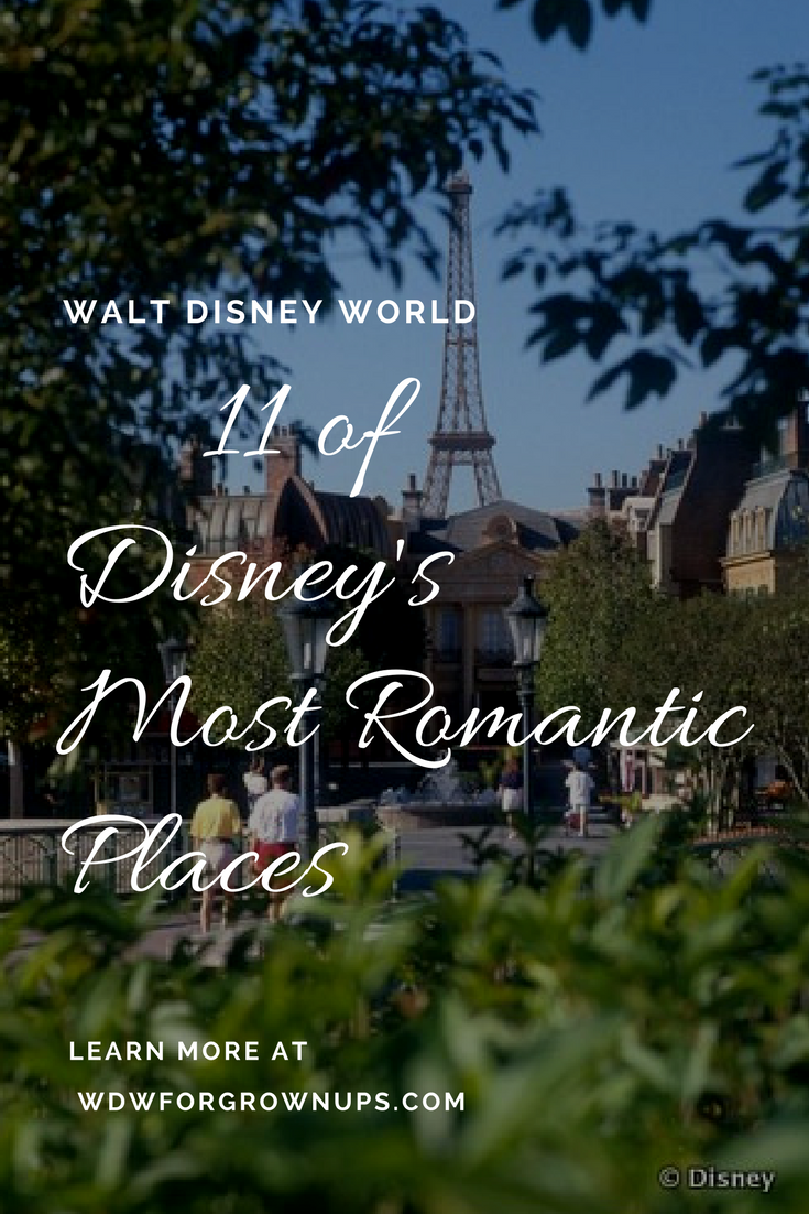 11 of the Most Romantic Places in Walt Disney World