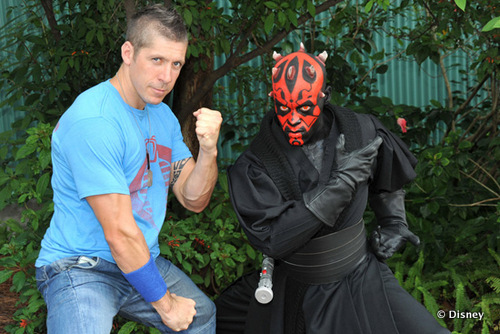 Darth Maul Actor Spends Two Weekends at Disney